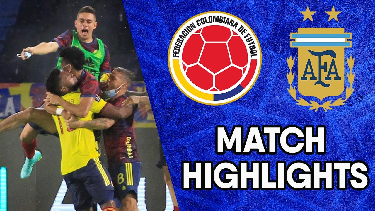 Colombia vs Argentina Matchday 8 Highlights CONMEBOL South American