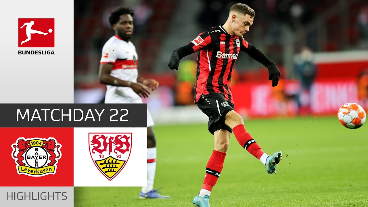 Bayer 04 Leverkusen - VfB Stuttgart 4-2 | Highlights | Matchday 22 ...