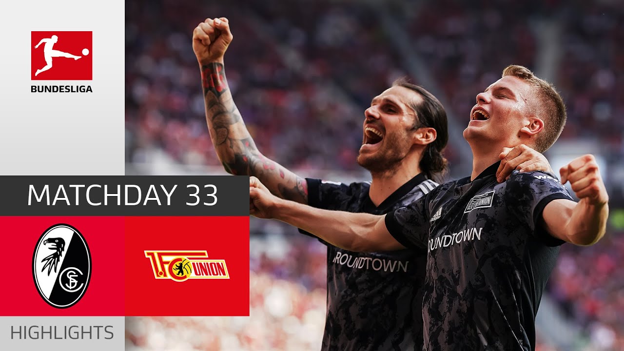 SC Freiburg - Union Berlin 1-4 | Highlights | Matchday 33 – Bundesliga ...