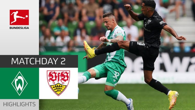 Werder Bremen - VfB Stuttgart 2-2 | Highlights | Matchday 2 – 2022/23 -