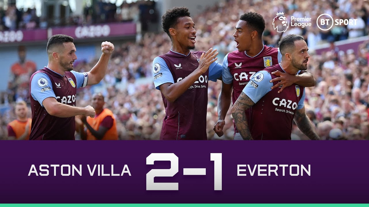 Aston Villa V Everton (21) Gerrards Men Earn First Win Of The Season