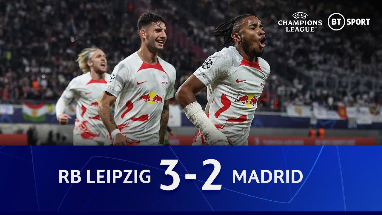 RB Leipzig V Real Madrid (3-2) | A Priceless Win | Champions League ...