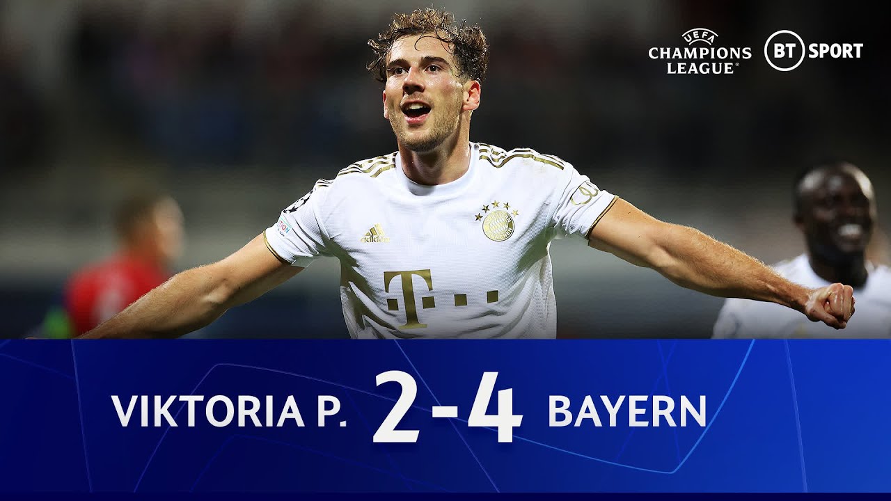 Viktoria Plzeň V Bayern Munich (2-4) | Bavarians Qualify For The RO16 ...