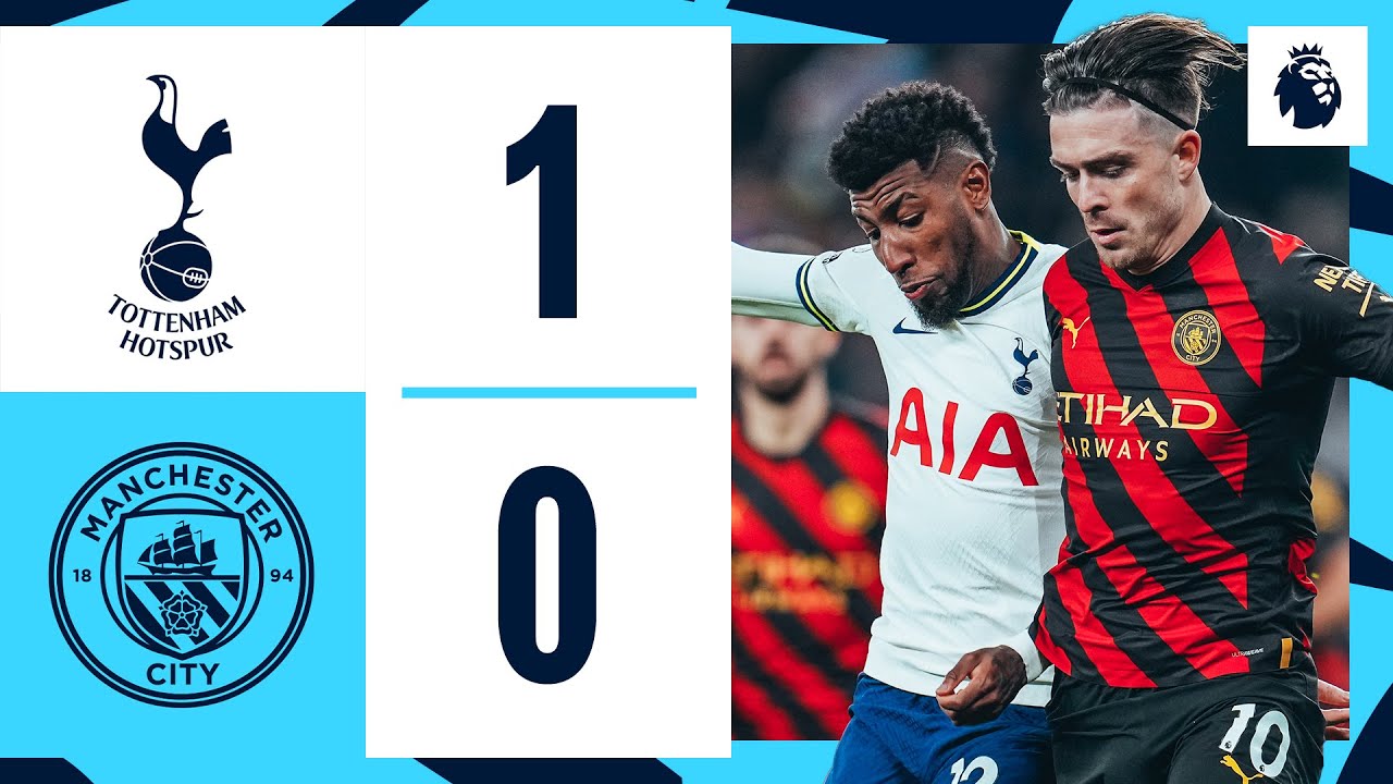 Highlights Tottenham Man City City Draw Blank In Defeat To Spurs