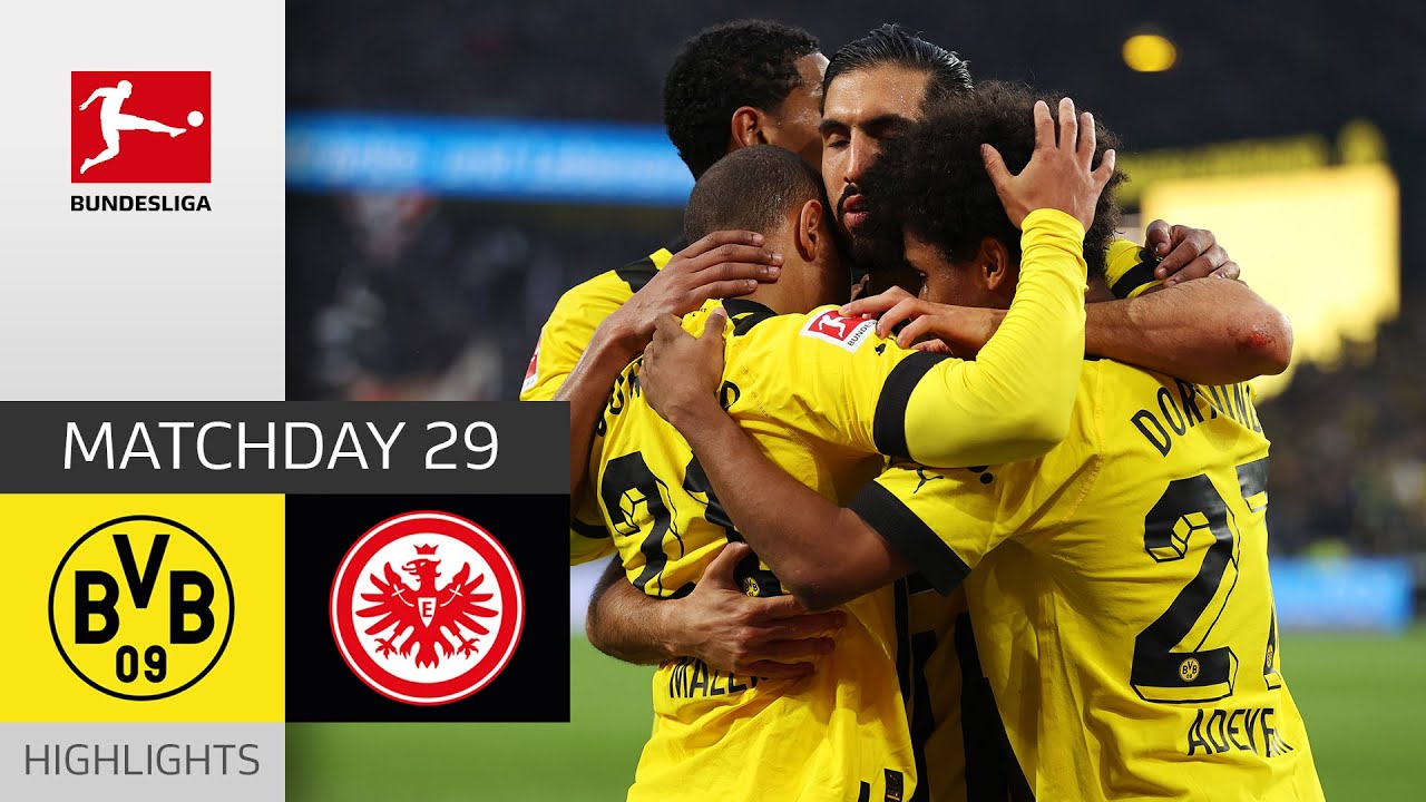 BVB On TOP Of The League! | Borussia Dortmund - Frankfurt 4-0 ...