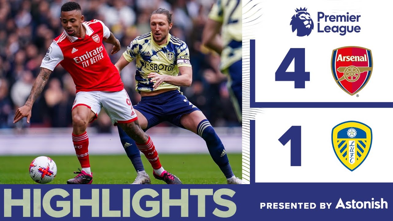 HIGHLIGHTS | ARSENAL 4-1 LEEDS UNITED | DEFEAT AT THE LEAGUE LEADERS