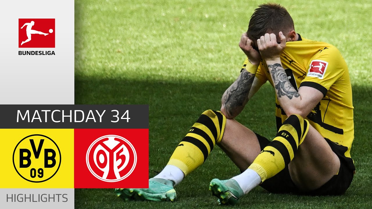 Mainz Crushes Dortmunds Title Dream! | Borussia Dortmund - Mainz 2-2 ...