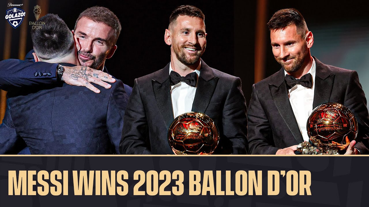 LIONEL MESSI WINS HIS 8TH BALLON D’OR 🐐