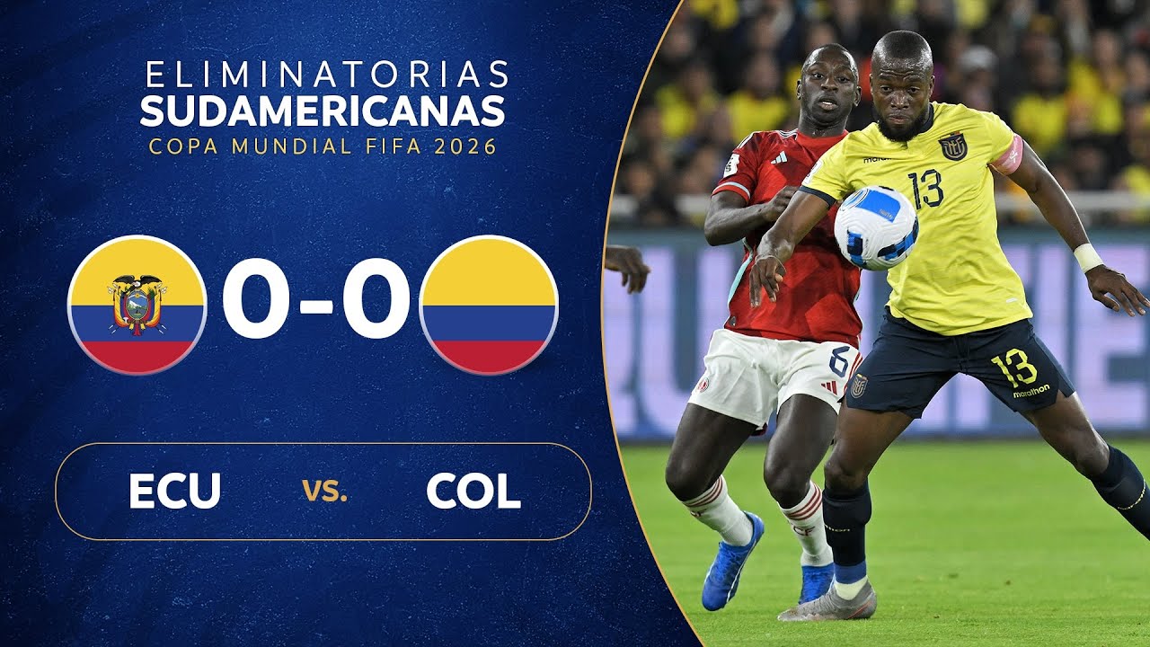 ECUADOR Vs. COLOMBIA [00] RESUMEN ELIMINATORIAS SUDAMERICANAS