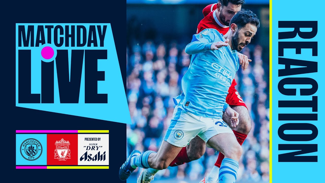 HAALAND SCORES Th PL GOAL FOR CITY IN LIVERPOOL DRAW Matchday Live Man City Liverpool