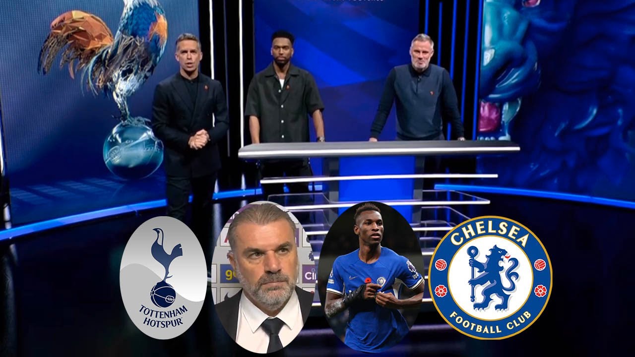 Tottenham Vs Chelsea 1-4 A Dramatic Game - Jackson Hat-trick🔥 Ange ...