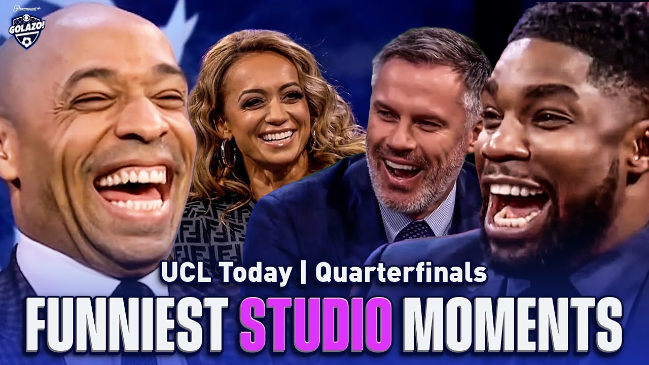 The FUNNIEST Moments From UCL Today QFs Coverage! | Richards, Henry ...